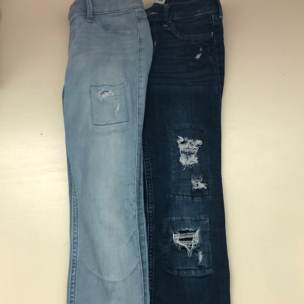Bundle of Abercrombie Kids Jean leggings